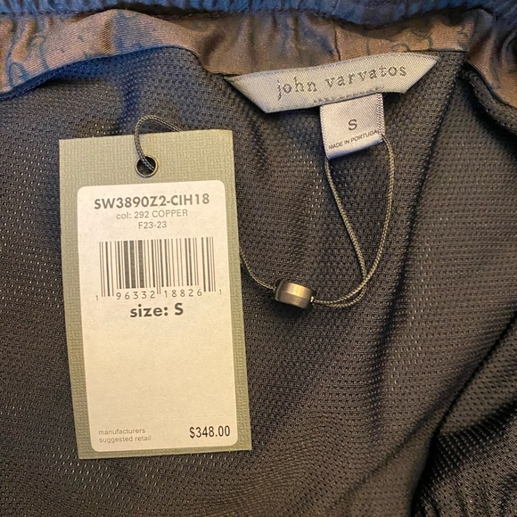 John Varvatos SAN BENITO SWIM SHORTS Size Small - Picture 8 of 8